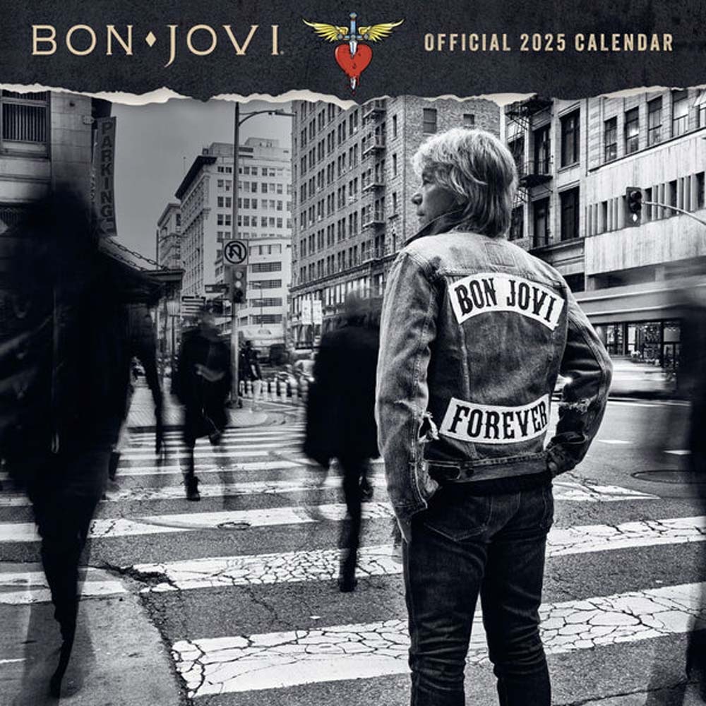 BON JOVI - 2025 SQUARE CALENDAR