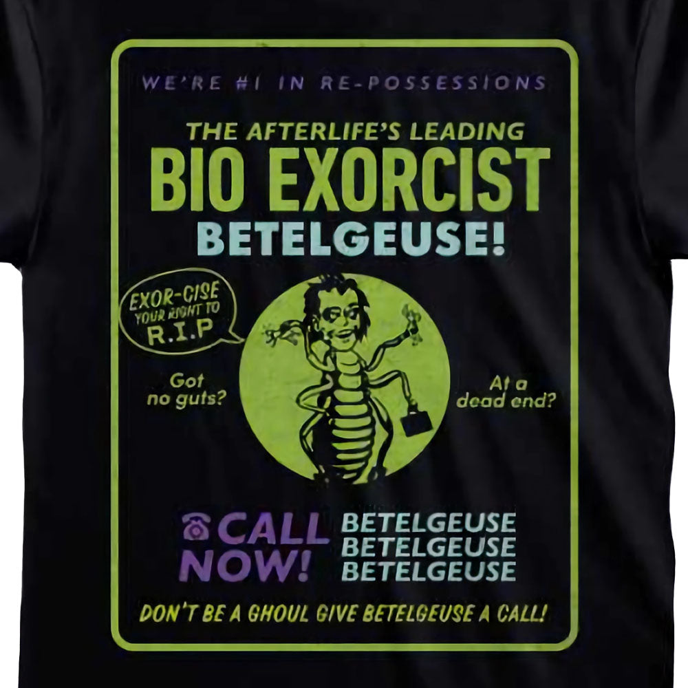 
                  
                    BEETLEJUICE ビートルジュース - Bio Exorcist / バックプリントあり / Tシャツ / メンズ
                  
                