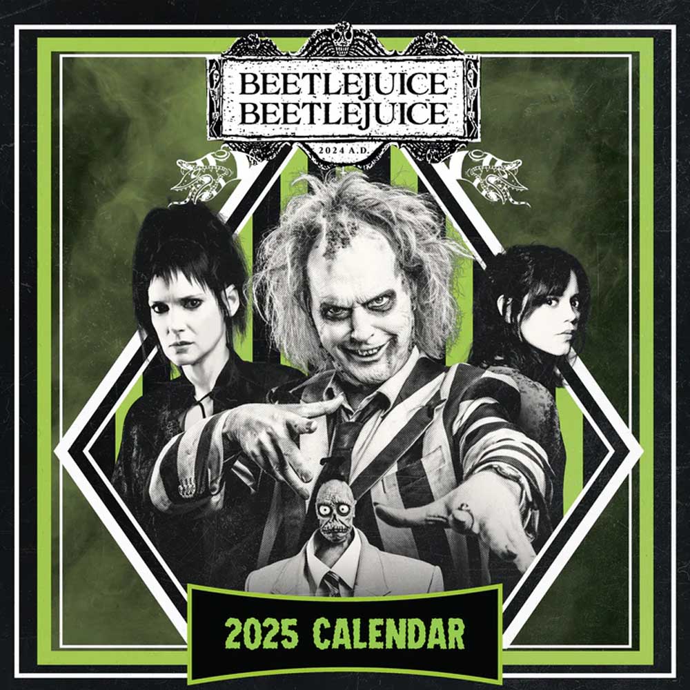 BEETLEJUICE - 2025 SQUARE CALENDAR