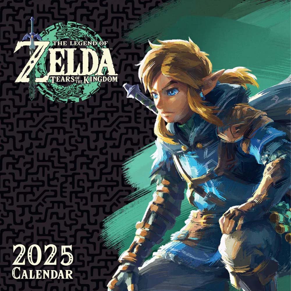 THE LEGEND OF ZELDA - 2025 SQUARE CALENDAR