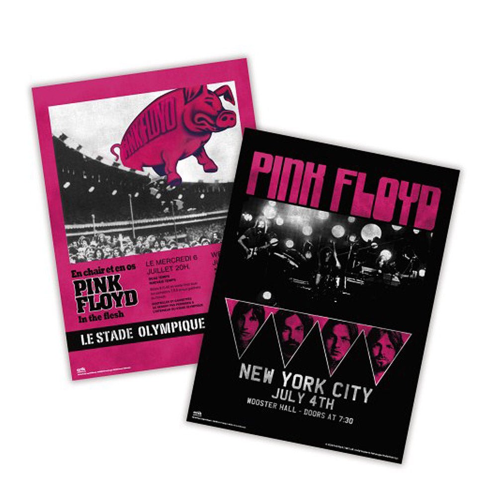 PINK FLOYD - (結成 60周年 ) - SET MINIPOSTERS / 2枚セット