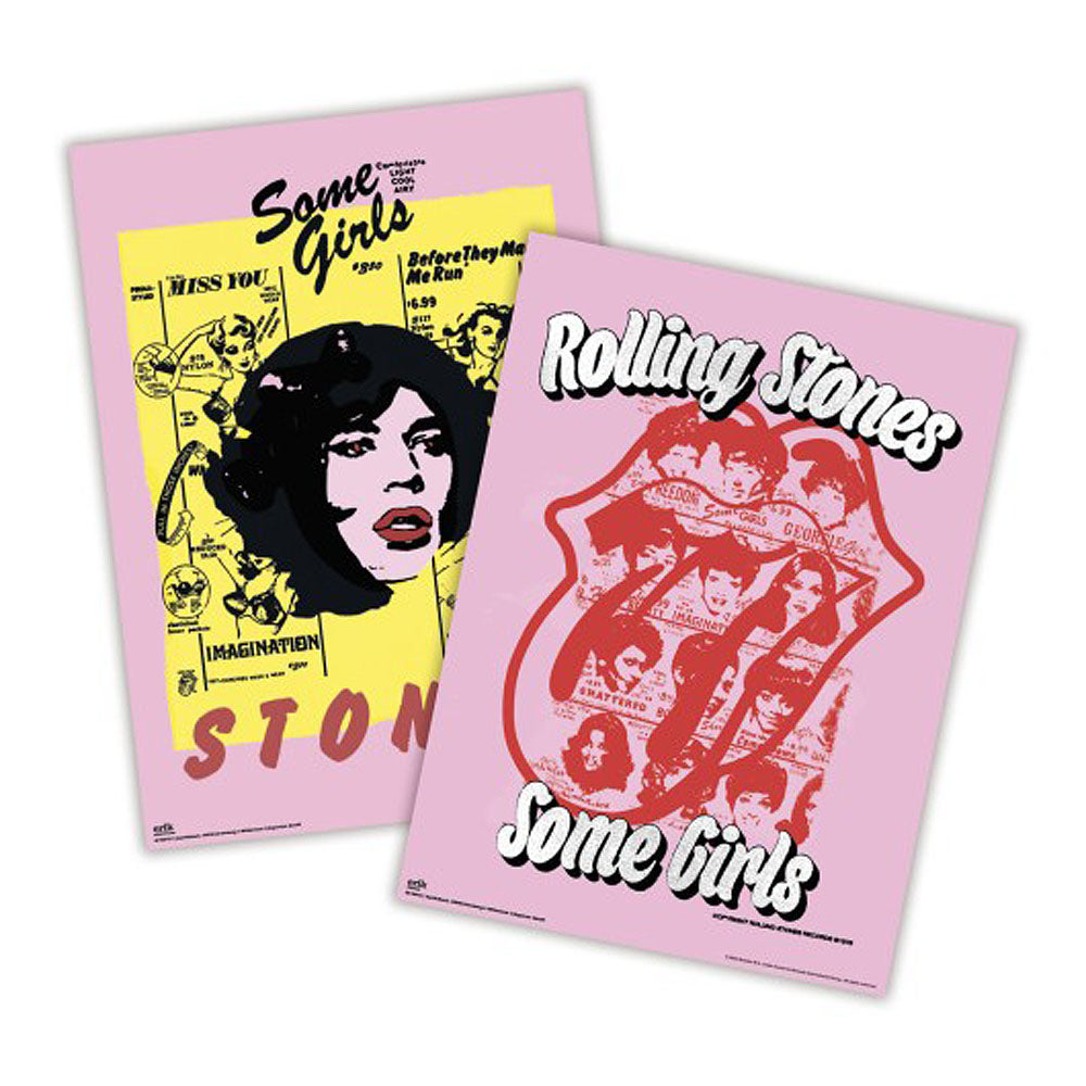 ROLLING STONES - SET MINIPOSTERS / 2枚セット