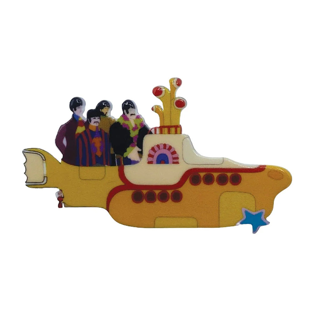 THE BEATLES - (結成 65周年 ) - Yellow Submarine Brooch / Disaster(U.K.ブランド)