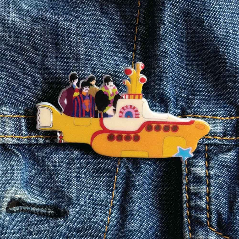 
                  
                    THE BEATLES ビートルズ (ABBEY ROAD 55周年 ) - Yellow Submarine Brooch / Disaster(U.K.ブランド) / ファッション雑貨
                  
                