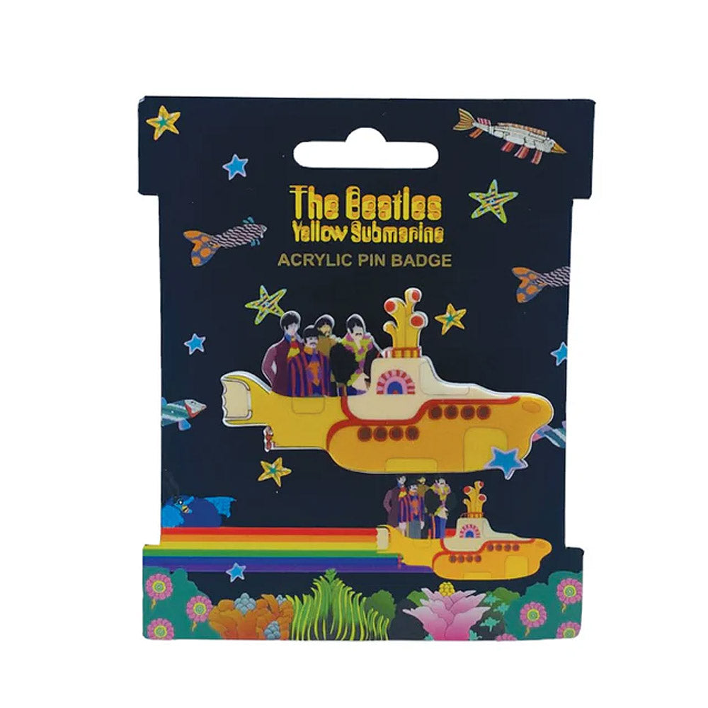 THE BEATLES ビートルズ (来日 60周年 ) - Yellow Submarine Brooch
