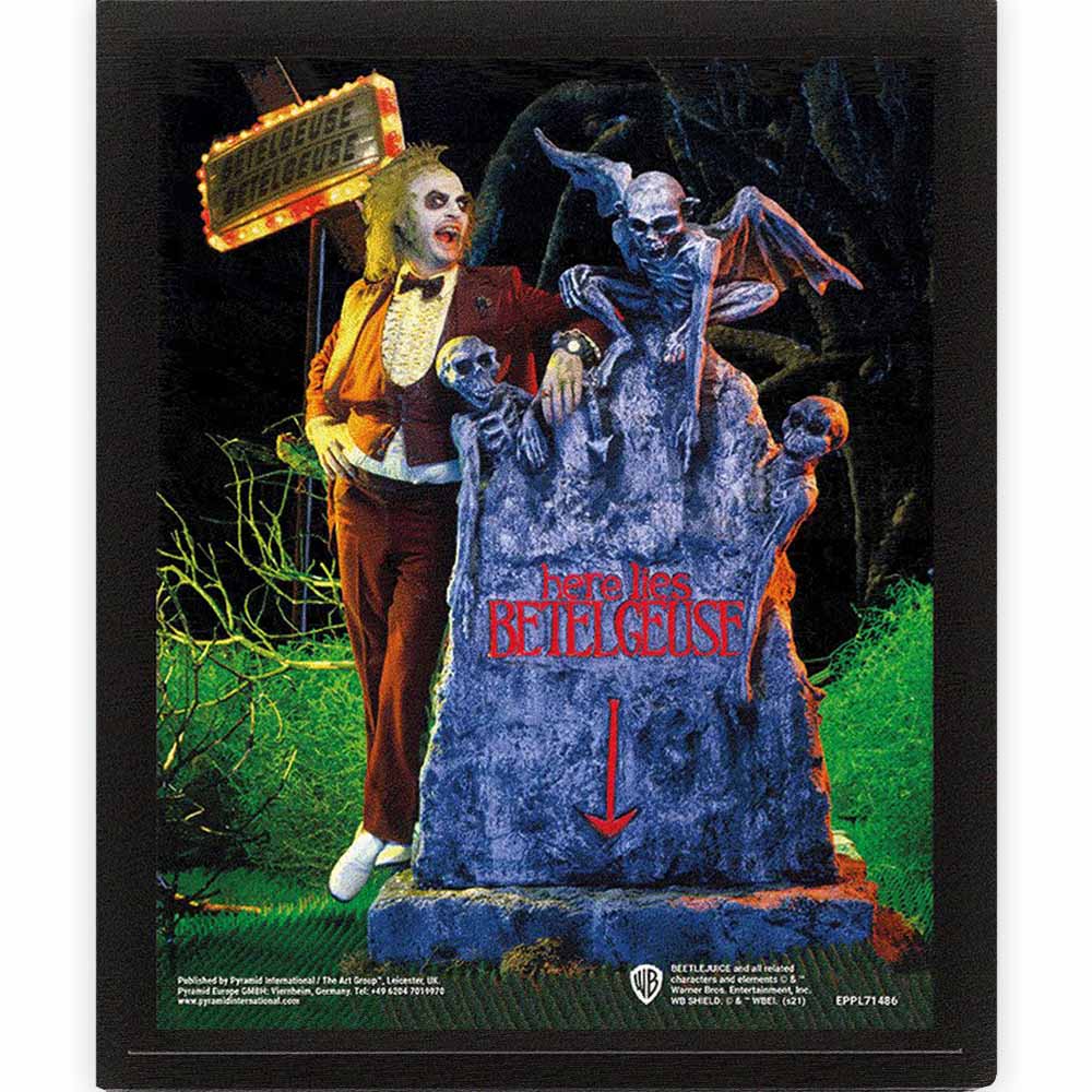 BEETLEJUICE - Graveyard / 3D Lenticular