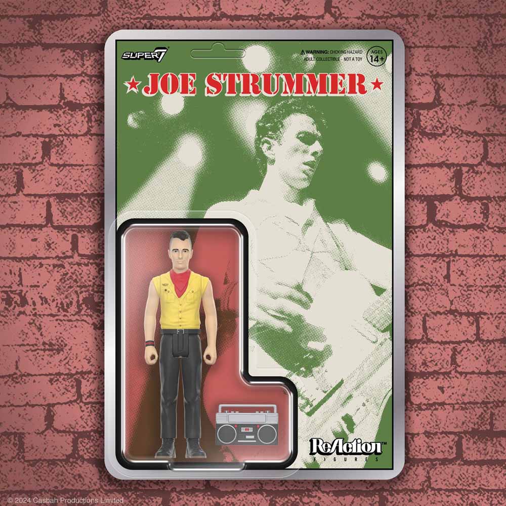 THE CLASH クラッシュ - Joe Strummer ReAction Figure