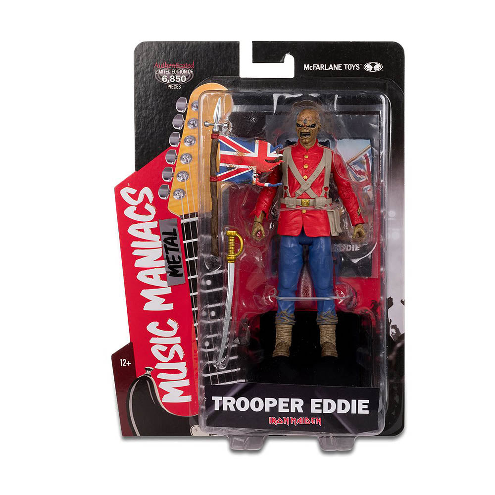 
                  
                    IRON MAIDEN アイアンメイデン (結成 50周年 ) - Trooper Eddie 6-Inch Scale Action Figure / フィギュア・人形
                  
                