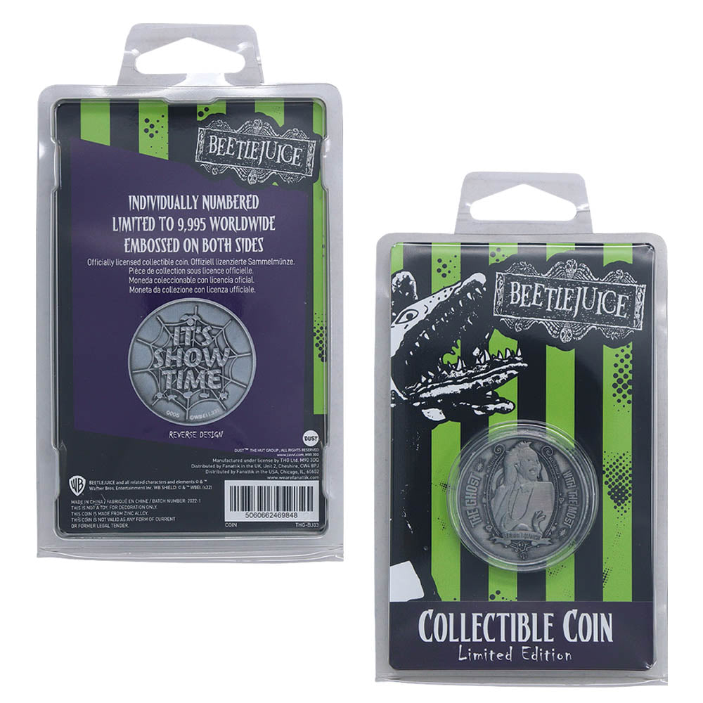 
                  
                    BEETLEJUICE ビートルジュース - Collectible Coin / Limited Edition / 世界限定9995枚 / コイン
                  
                