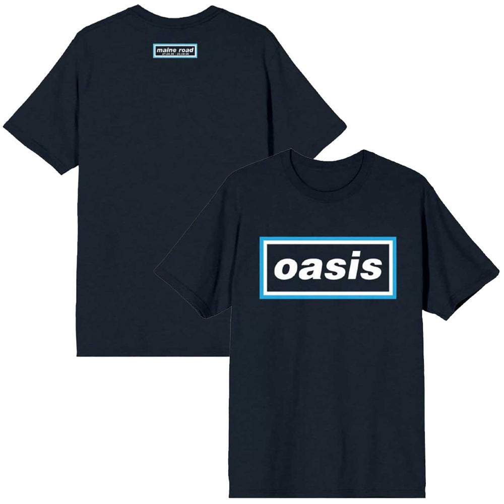 OASIS - (2025 10月 来日 記念 ) - Maine Road Event Logo / バックプリントあり