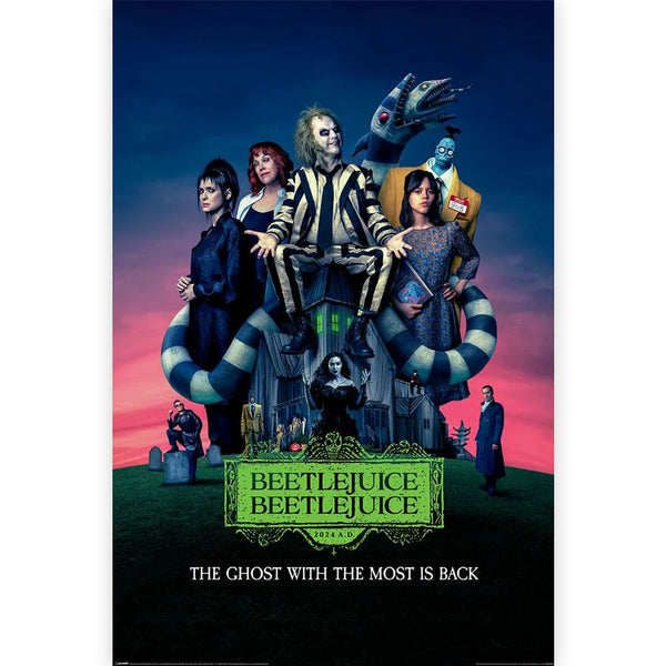 BEETLEJUICE ビートルジュース - Beetlejuice 2 / ポスター 【公式 / オフィシャル】 – PGS wholesale