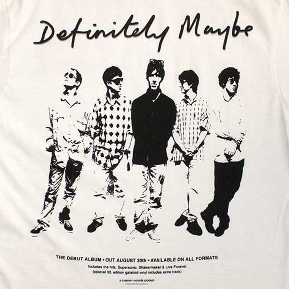 
                  
                    OASIS オアシス (10月 来日 記念 ) - Definitely Maybe Promo / バックプリントあり / Tシャツ / メンズ
                  
                