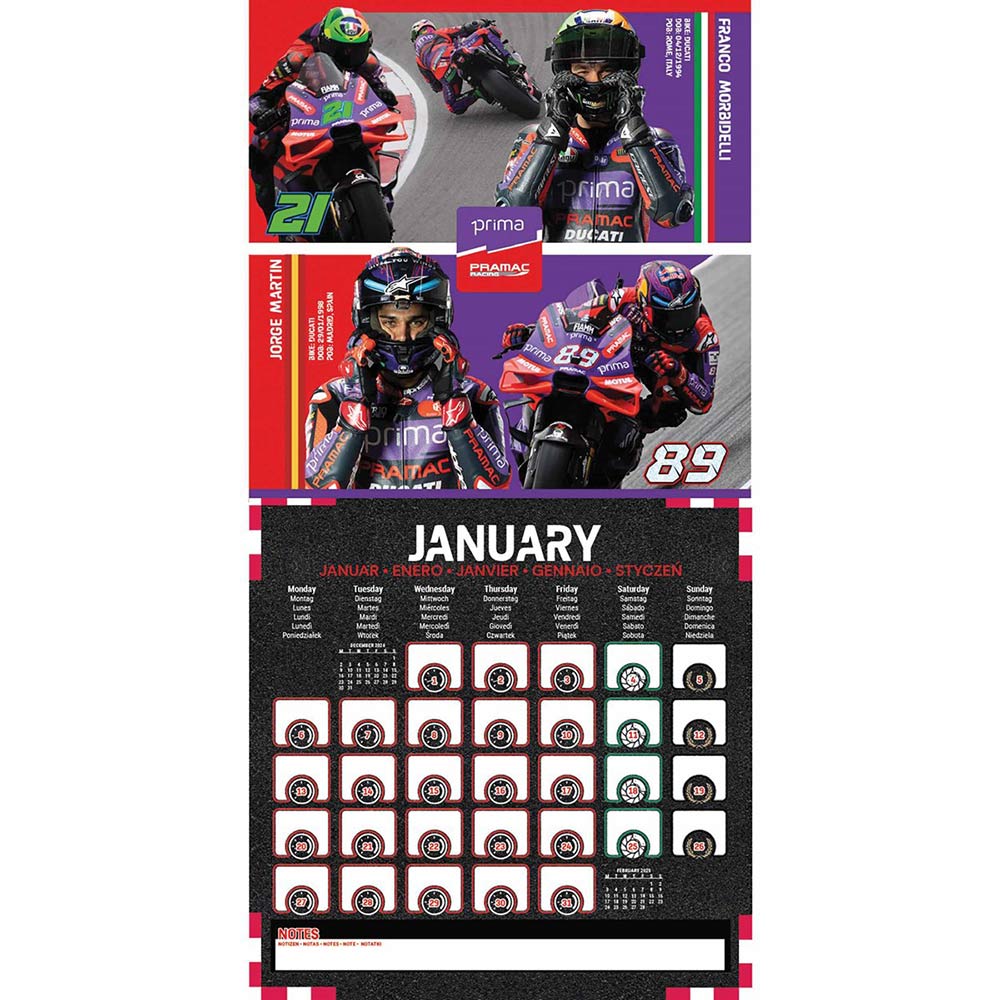 
                  
                    【廃番ラスト販売/特別価格】MOTO GP モトジーピー - CALENDAR 2025 / カレンダー・ダイアリー
                  
                