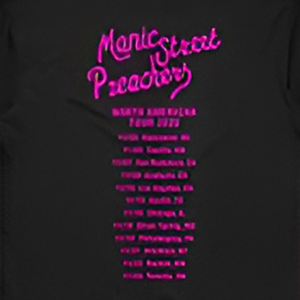 
                  
                    MANIC STREET PREACHERS マニックストリートプリーチャーズ (2025年 1月 来日 ) - Stay Beautiful Tour / バックプリントあり / Tシャツ / メンズ
                  
                