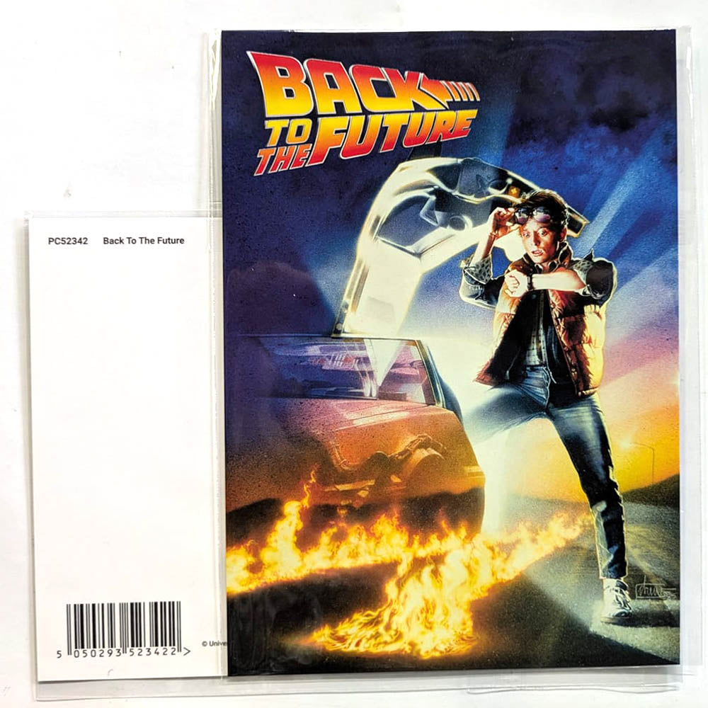 
                  
                    BACK TO THE FUTURE バックトゥザフューチャー (劇場公開 40周年 ) - Back To The Future / ポストカード・レター
                  
                