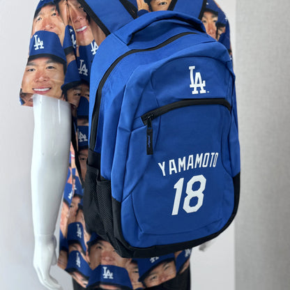 YOSHINOBU YAMAMOTO 山本由伸 - LOS ANGELES DODGERS ACTION BACKPACK / バックパック