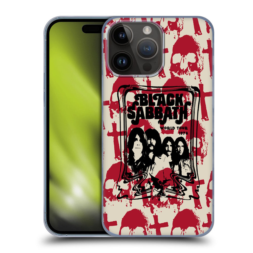 BLACK SABBATH - (OZZY OSBOURNE 追悼 ) - Skull Cross World Tour ハード case