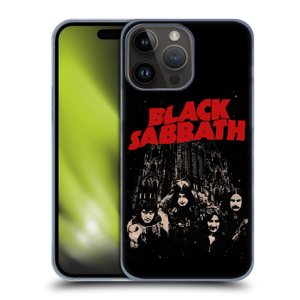 BLACK SABBATH - (OZZY OSBOURNE 追悼 ) - Red Logo ハード case