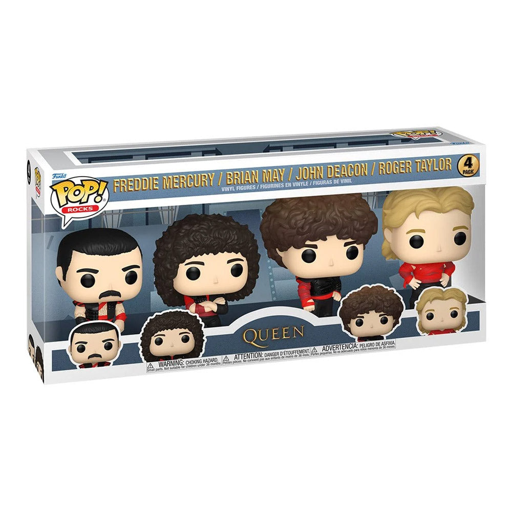 
                  
                    QUEEN クイーン (結成 55周年 ) - Radio Gaga Funko Pop! Vinyl Figure 4-Pack / フィギュア・人形
                  
                