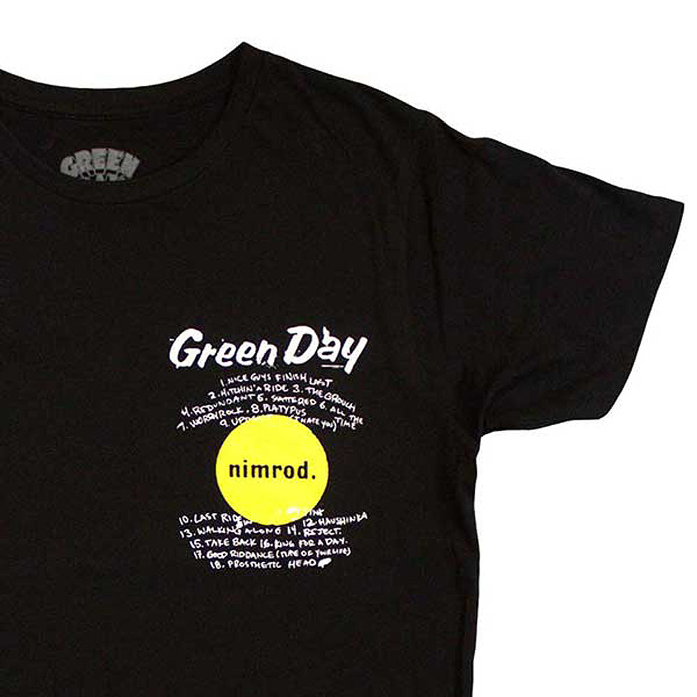 
                  
                    GREEN DAY グリーンデイ (2月 来日 記念 ) - Nimrod Pocket Mugshots / バックプリントあり / Tシャツ / メンズ
                  
                