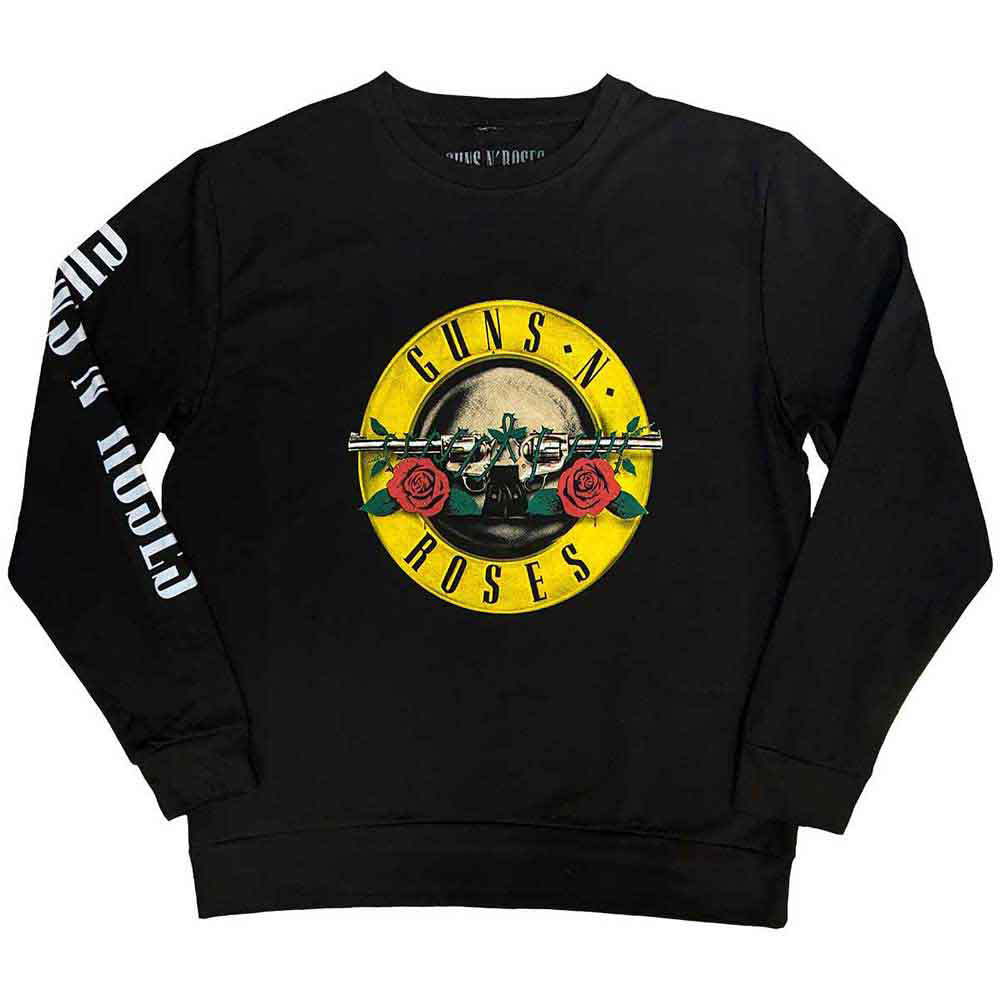 GUNS N ROSES - (結成 40周年 ) - Classic Logo / アームプリントあり / 長袖