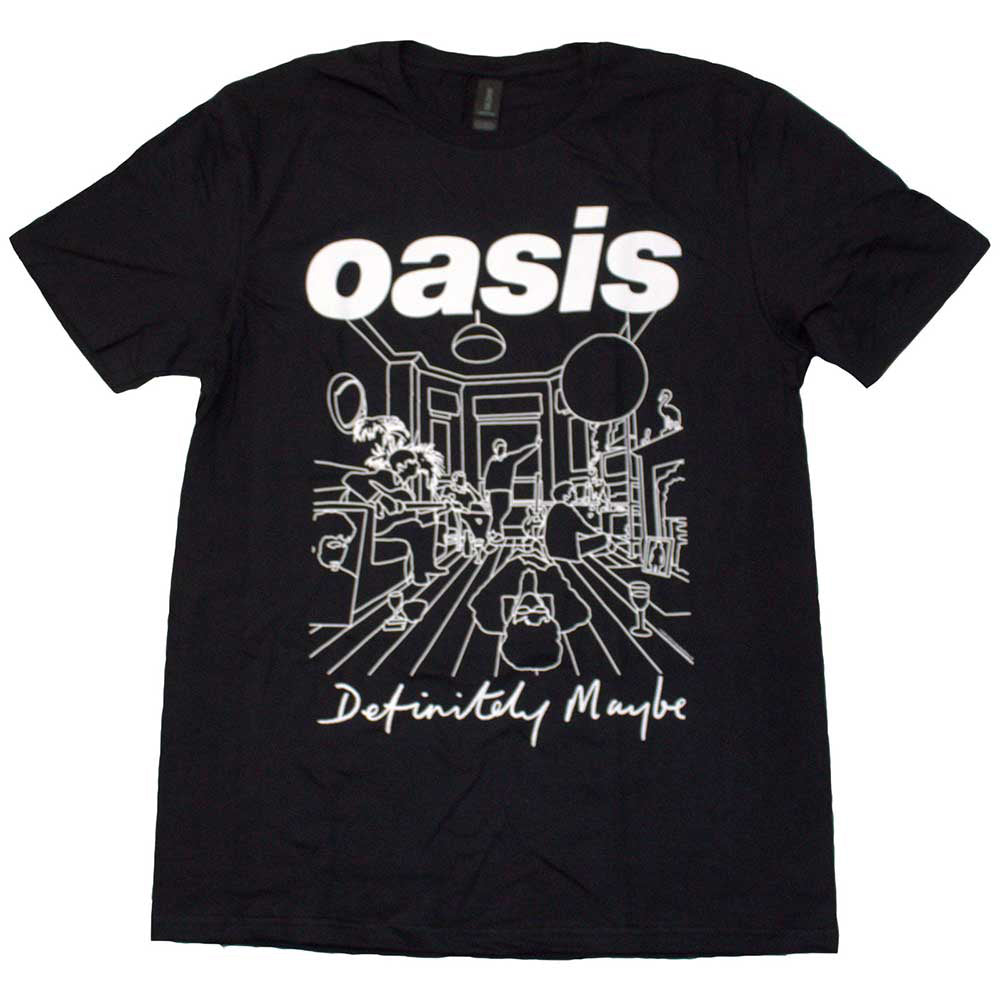 
                  
                    OASIS - (10月 来日 記念 ) - Definitely Maybe Line Drawing
                  
                