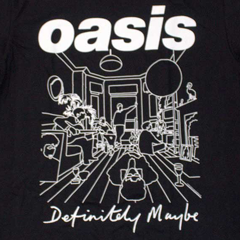 
                  
                    OASIS オアシス - Definitely Maybe Line Drawing / Tシャツ / メンズ
                  
                