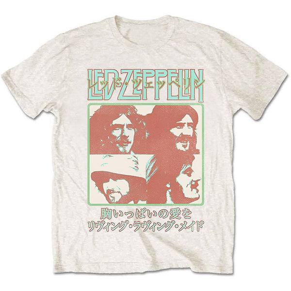 【b,y】レアled zeppelinレッド ツェッペリン Tシャツ Led Zeppelin レッド・ツェッペリン Tシャツ VINTAGE POSTER バンドT