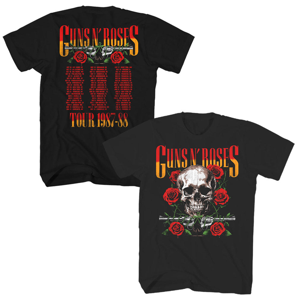 GUNS N ROSES - (結成 40周年 ) - 1987-88 TOUR / バックプリントあり