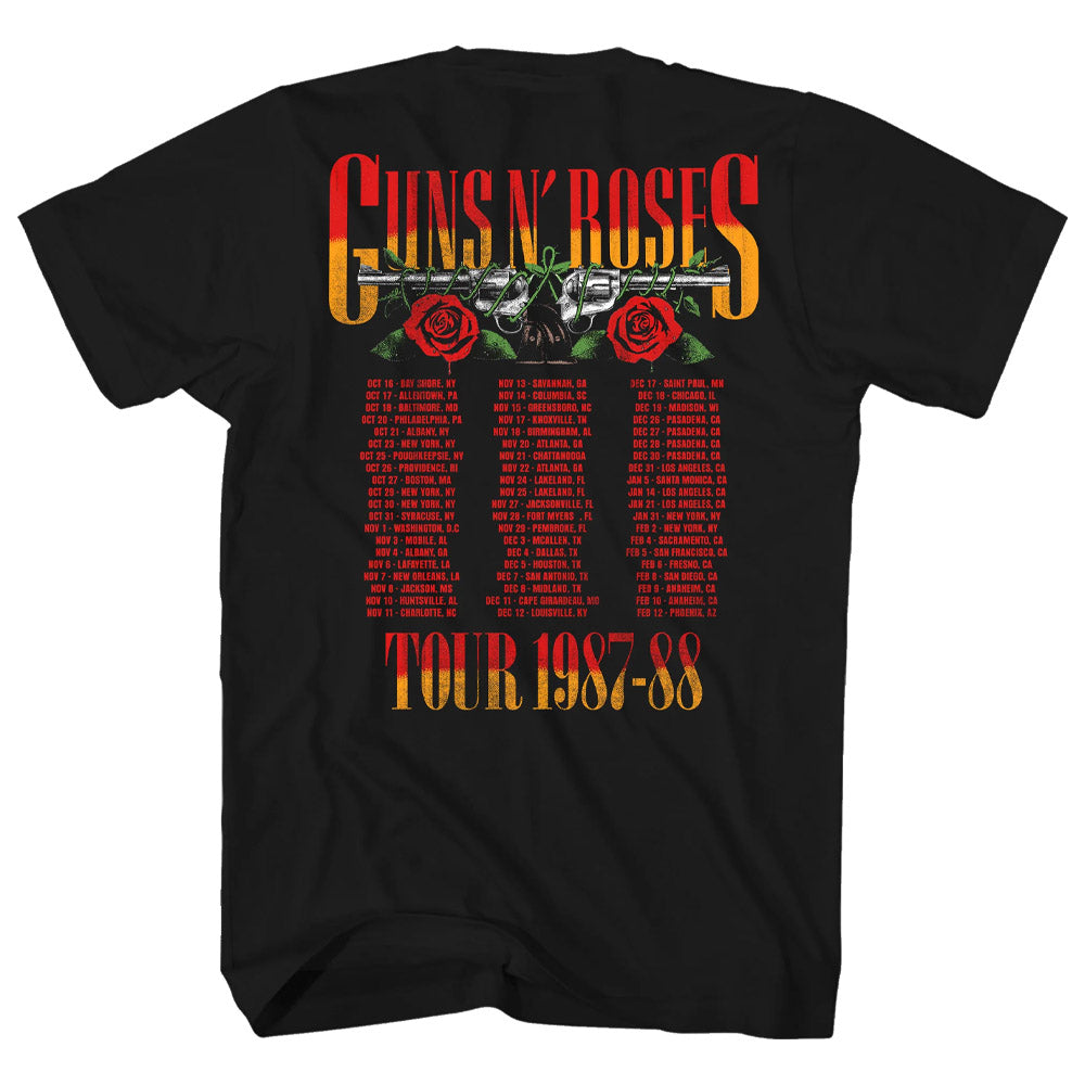 
                  
                    GUNS N ROSES ガンズアンドローゼズ (結成 40周年 ) - 1987-88 TOUR / バックプリントあり / Tシャツ / メンズ
                  
                