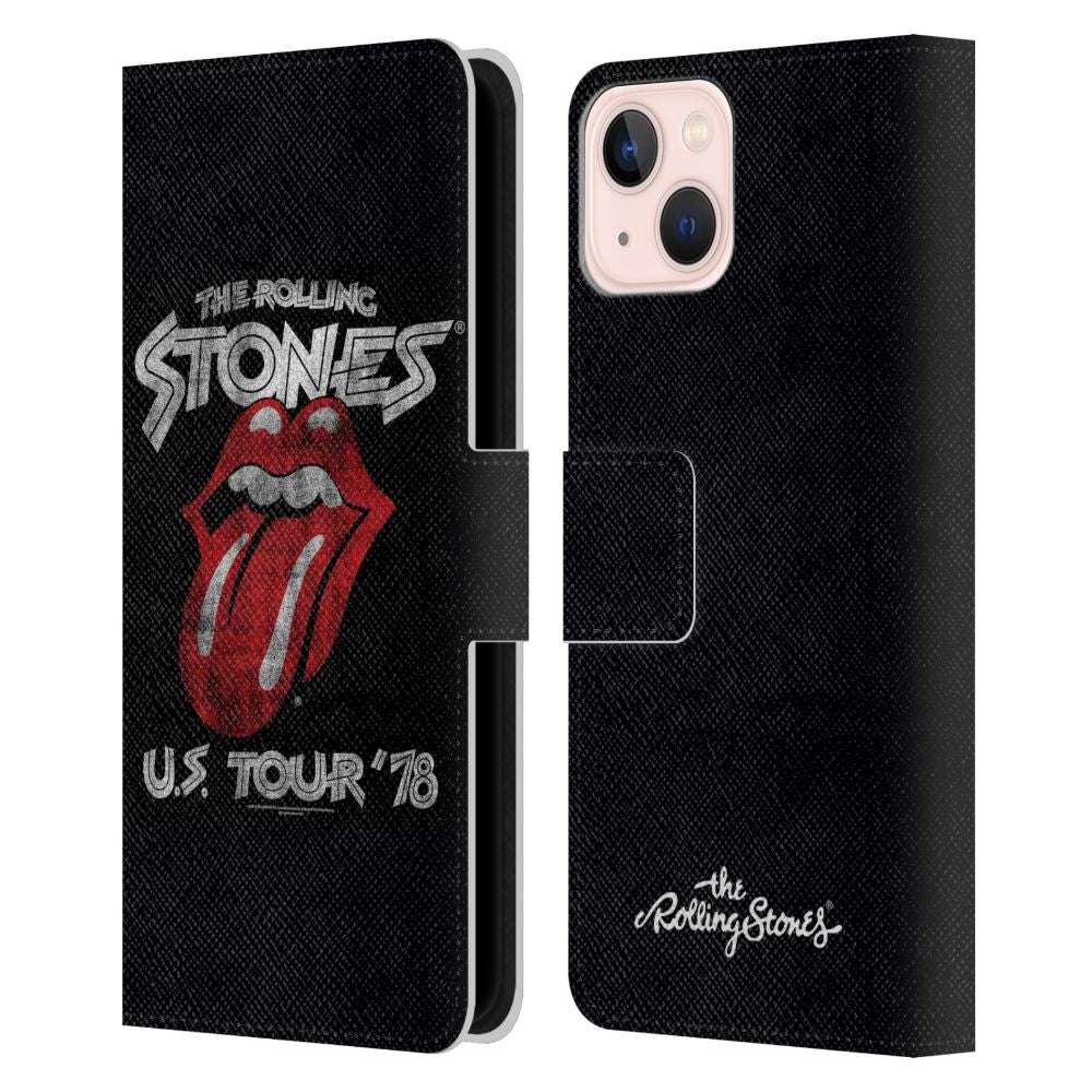 ROLLING STONES - (7月 新譜 記念 ) - Us Tour 78 レザー手帳型