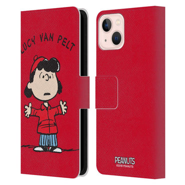 PEANUTS - Characters / Lucy van Pelt レザー手帳型