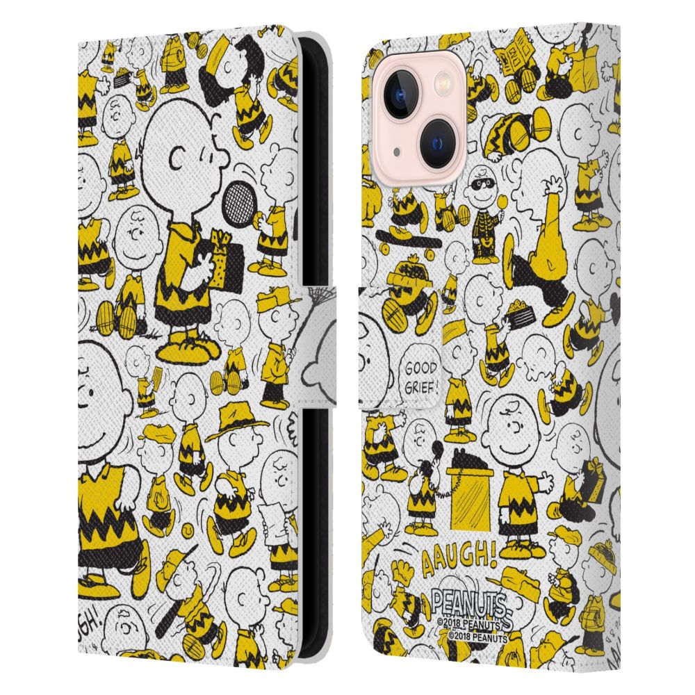 PEANUTS - (コミック誕生 75周年 ) - Patterns 3 レザー手帳型