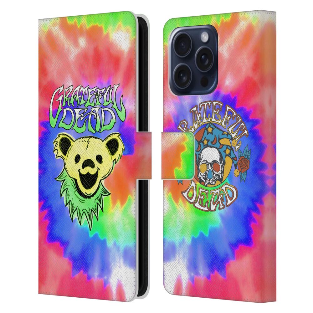 GRATEFUL DEAD - Trends / Bear Tie Dye レザー手帳型