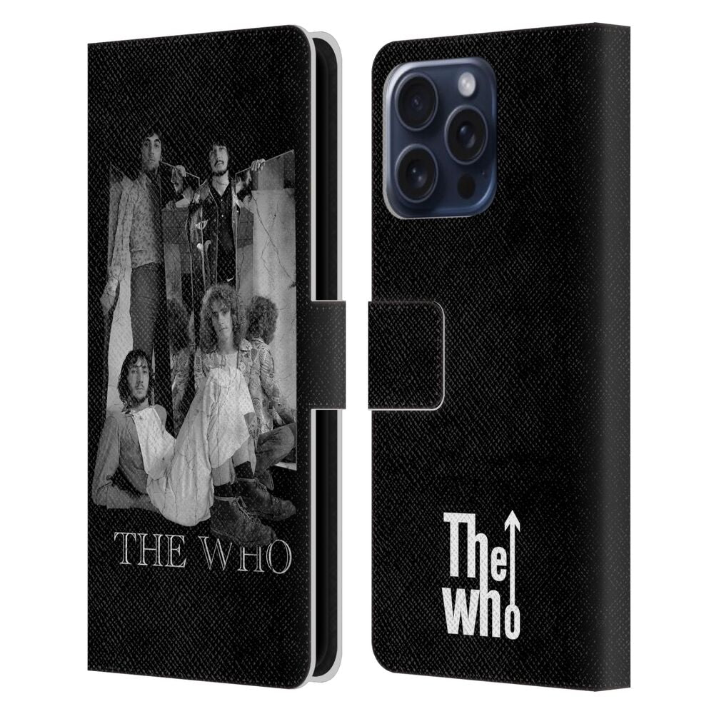 THE WHO - (結成 60周年 ) - Band Art / Mirror Mono Distress レザー手帳型