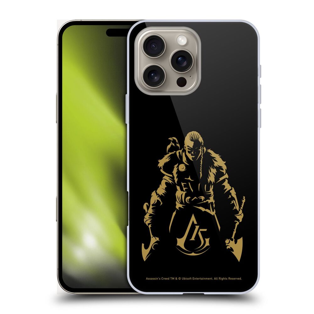 ASSASSINS CREED - 15th Anniversary Graphics / Male Eivor Silhouette ハード case