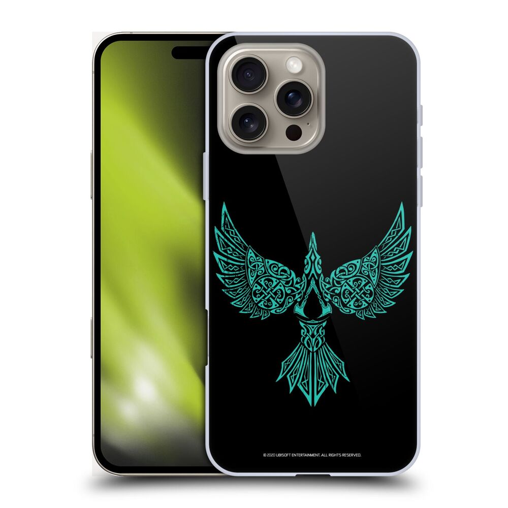 ASSASSINS CREED - Valhalla Symbols And Patterns / Raven Design ハード case