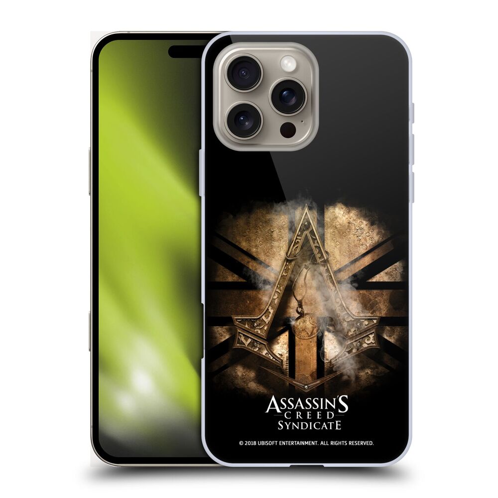 ASSASSINS CREED - Syndicate Logo Art / Gold Shilling Necklace ハード case