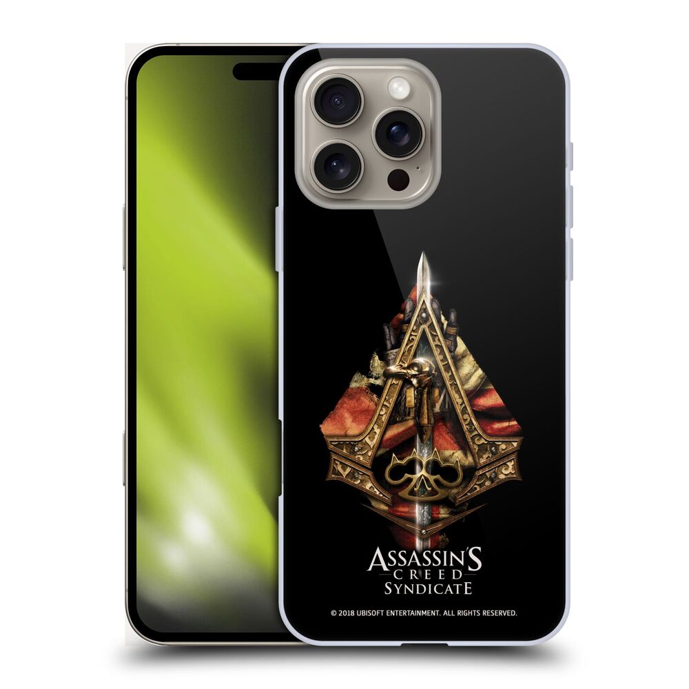 ASSASSINS CREED - Syndicate Logo Art / Weapons And Flag ハード case