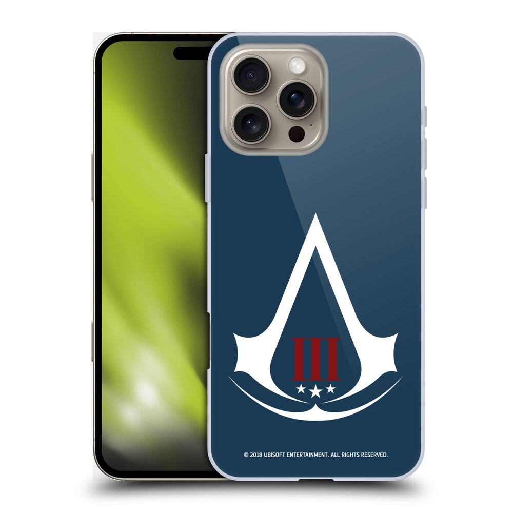 ASSASSINS CREED - III Logos / Crest ハード case