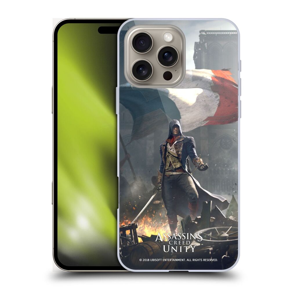 ASSASSINS CREED - Unity Key Art / Arno Dorian French Flag ハード case