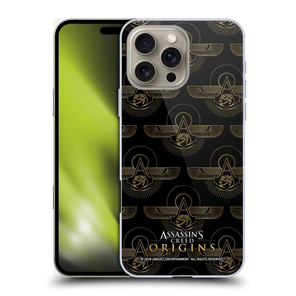 ASSASSINS CREED - Origins Patterns / Black Crest ハード case