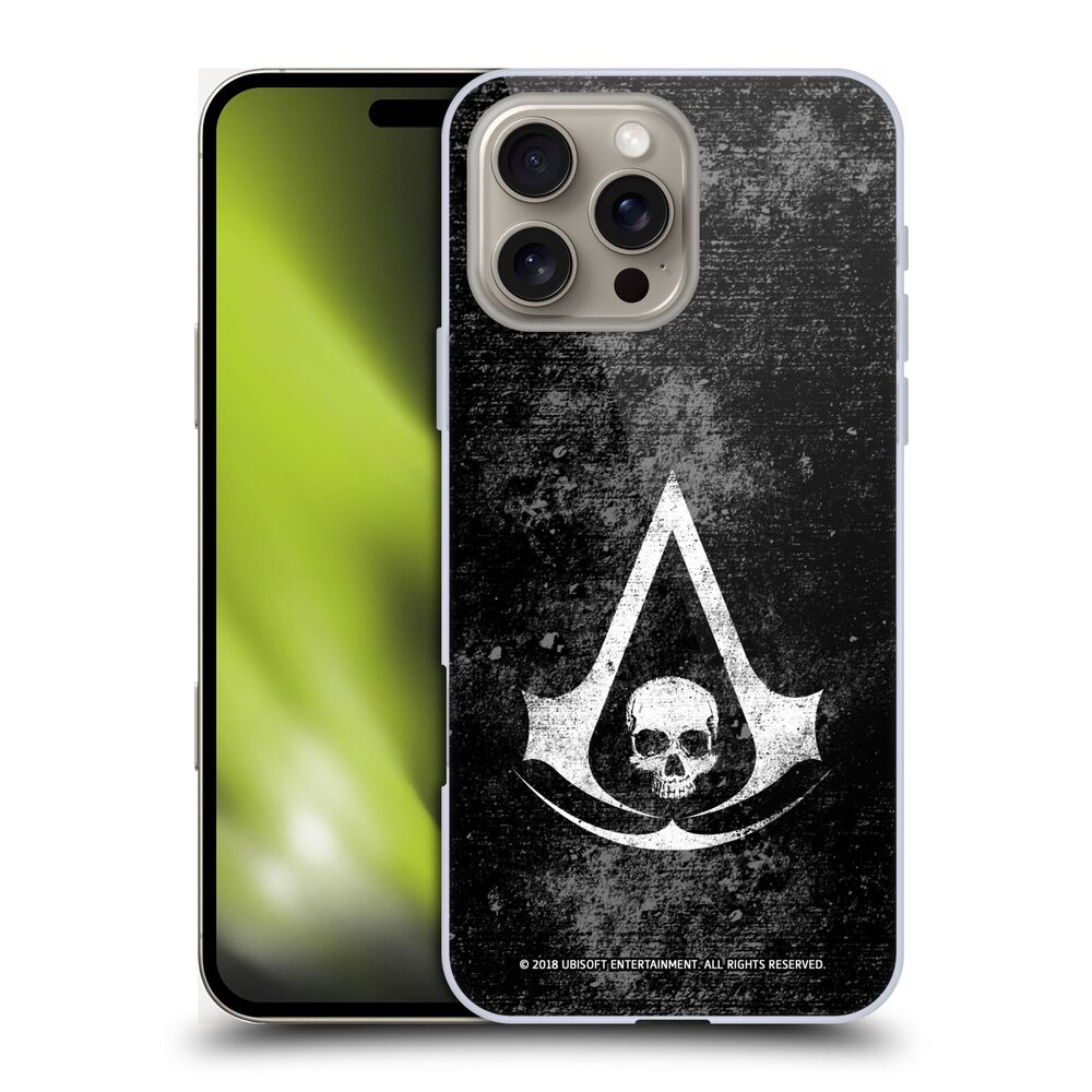 ASSASSINS CREED - Black Flag Logos / Grunge ハード case