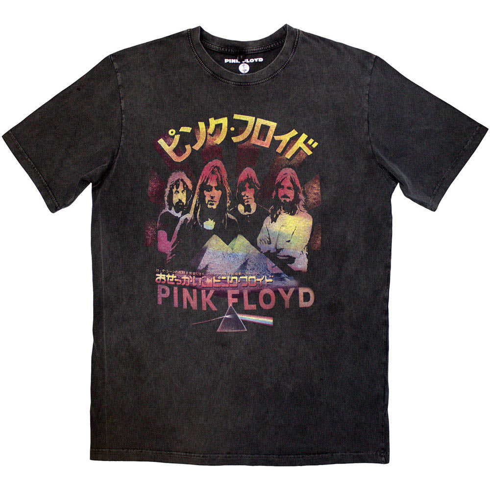 PINK FLOYD - (結成 60周年 ) - Japan Poster / Stone Wash