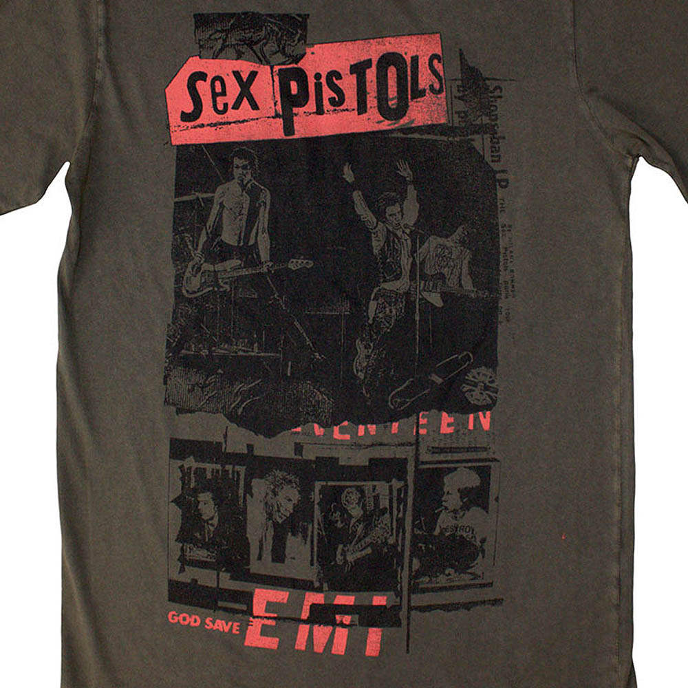 
                  
                    SEX PISTOLS セックスピストルズ - Photo Collage / Stone Wash / Tシャツ / メンズ
                  
                