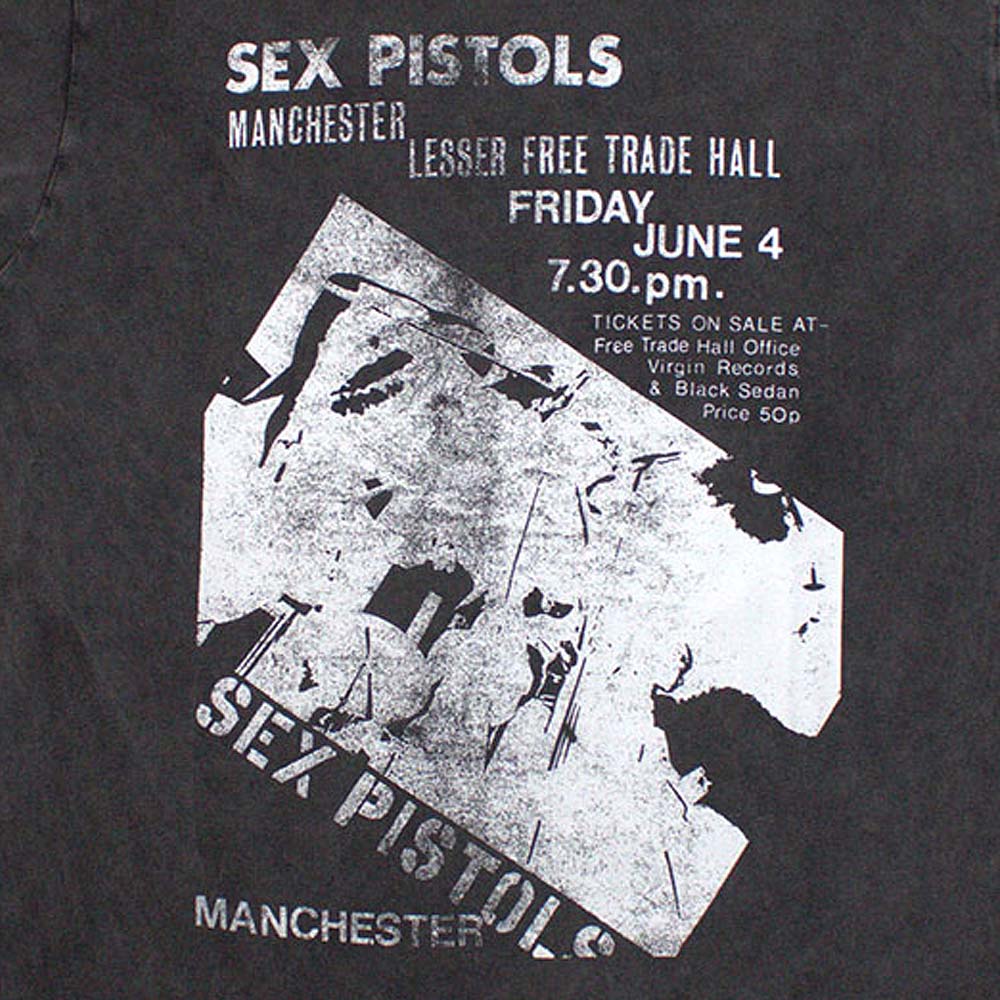 
                  
                    SEX PISTOLS セックスピストルズ (PUNKSPRING 2025 出演 ) - Manchester Flyer / Stone Wash / Tシャツ / メンズ
                  
                