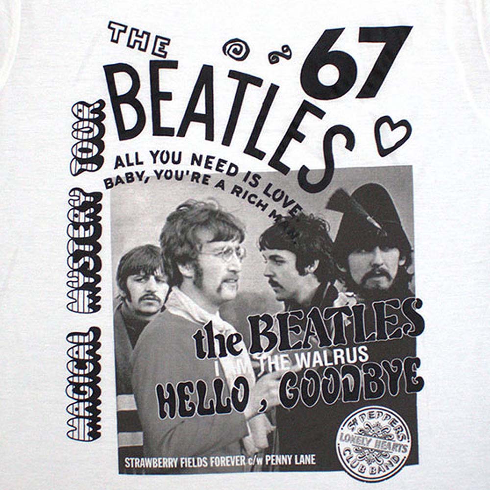 
                  
                    THE BEATLES ビートルズ (結成 65周年 ) - 1967 / Tシャツ / メンズ
                  
                