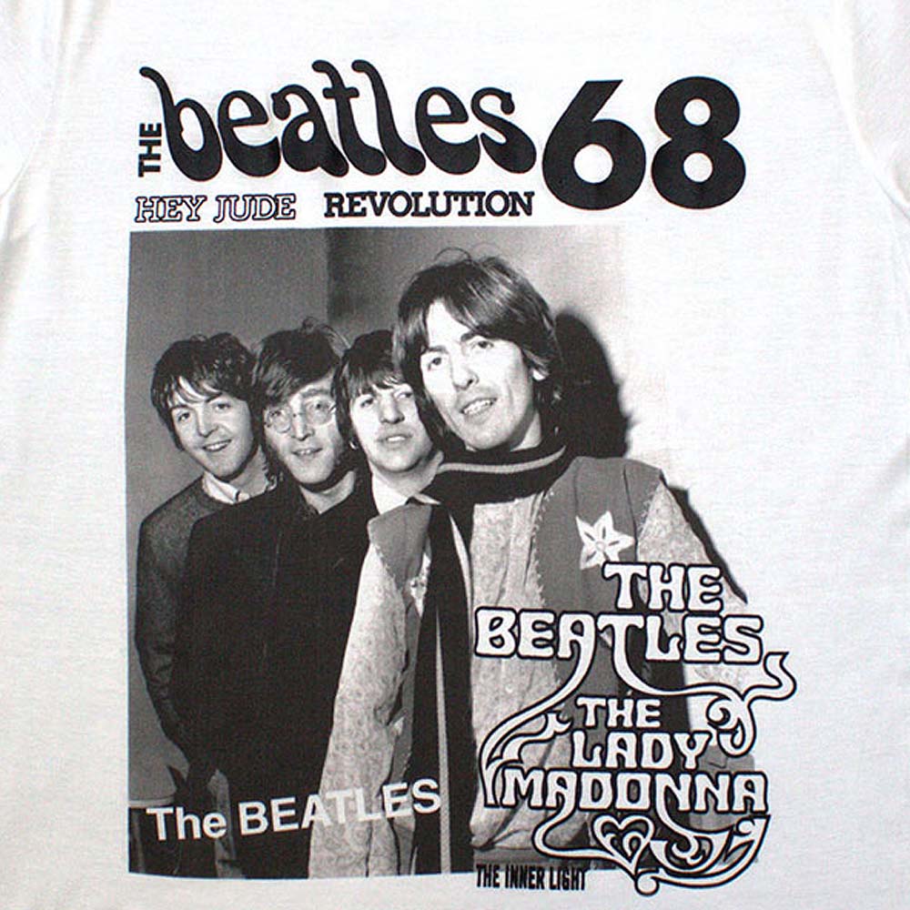 
                  
                    THE BEATLES ビートルズ (結成 65周年 ) - 1968 / Tシャツ / メンズ
                  
                