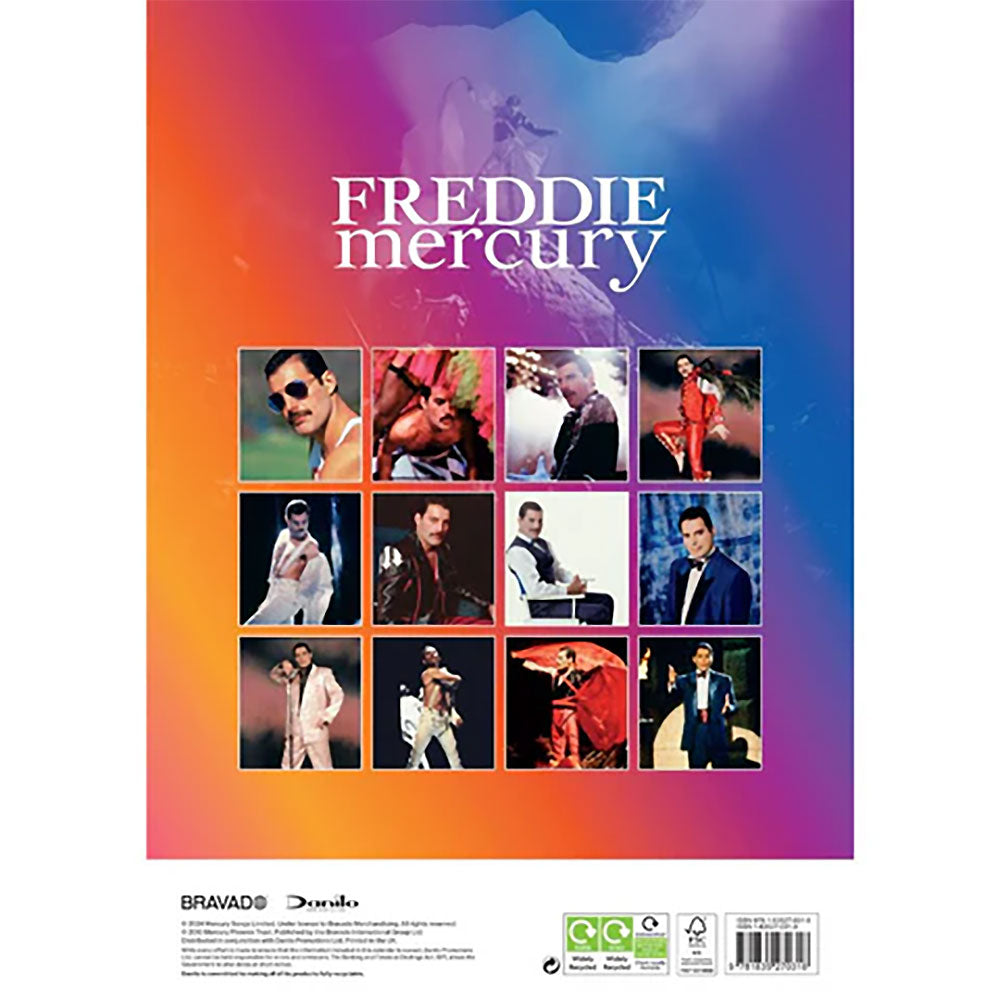 
                  
                    【廃番ラスト販売/特別価格】QUEEN クイーン (初来日50周年 ) - FREDDIE MERCURY 2025 A3 CALENDAR / カレンダー・ダイアリー
                  
                