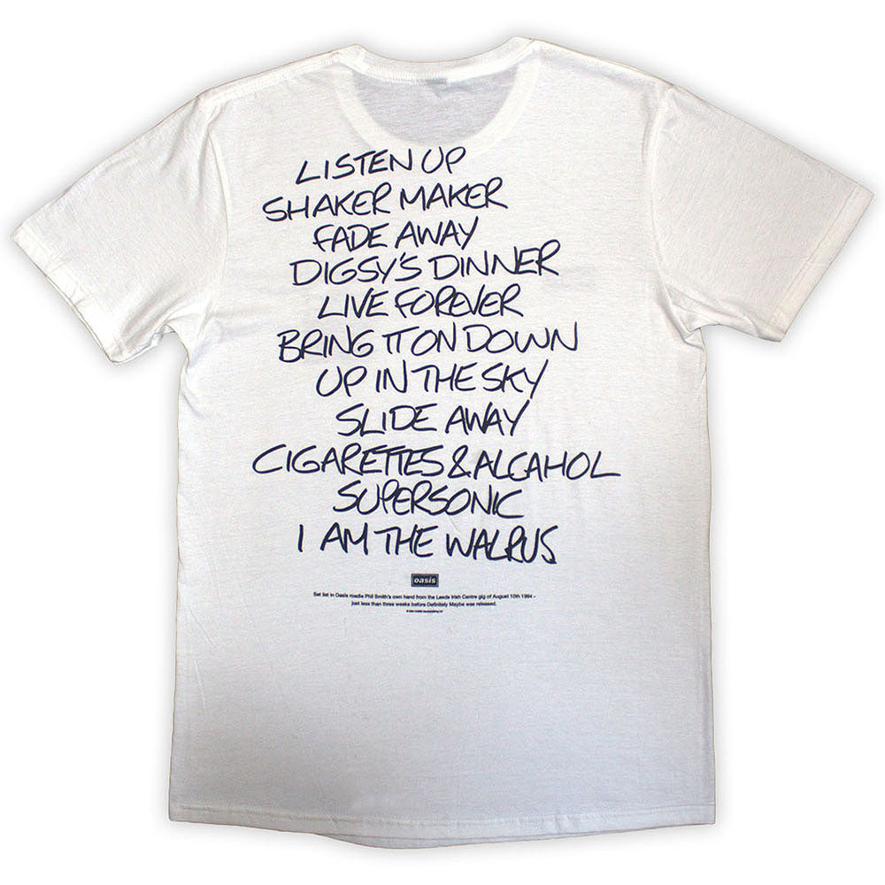 
                  
                    OASIS オアシス (10月 来日 記念 ) - Definitely Maybe AAA Setlist / バックプリントあり / Tシャツ / メンズ
                  
                